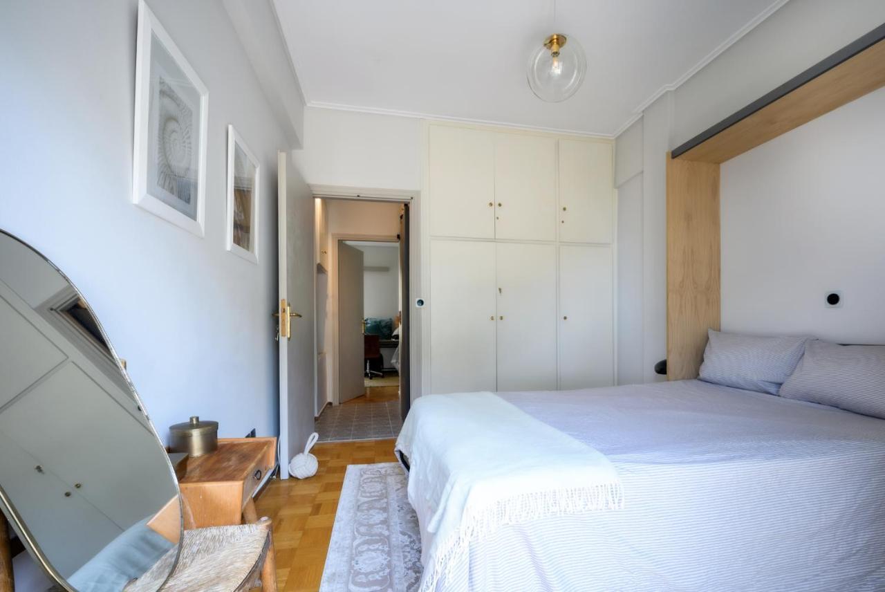 Relaxed Art Deco Maisonette Pagrati Atenas Exterior foto