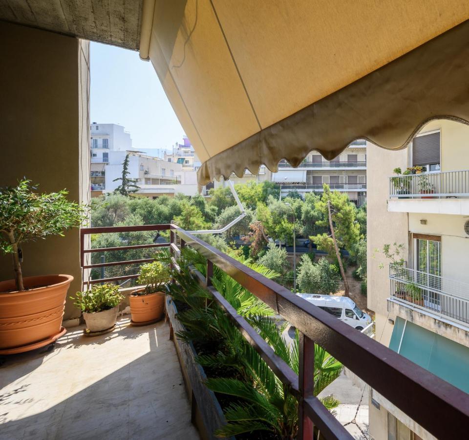 Relaxed Art Deco Maisonette Pagrati Atenas Exterior foto